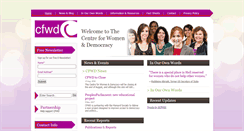 Desktop Screenshot of cfwd.org.uk